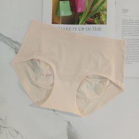 High Elastic Women's Underwear Seamless Hip Lifting Anti-pinching Hip (Option: Skin Color-Average Size)