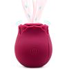 Mini Flower Women USB Charging G Spot Stimulator Quiet Vibrating Waterproof Electric Rose Vibrate Massaging Simulator for Pleasure