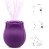 Mini Flower Women USB Charging G Spot Stimulator Quiet Vibrating Waterproof Electric Rose Vibrate Massaging Simulator for Pleasure