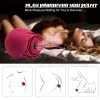 Mini Flower Women USB Charging G Spot Stimulator Quiet Vibrating Waterproof Electric Rose Vibrate Massaging Simulator for Pleasure