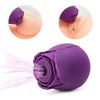 Mini Flower Women USB Charging G Spot Stimulator Quiet Vibrating Waterproof Electric Rose Vibrate Massaging Simulator for Pleasure