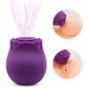 Mini Flower Women USB Charging G Spot Stimulator Quiet Vibrating Waterproof Electric Rose Vibrate Massaging Simulator for Pleasure