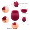 Mini Flower Women USB Charging G Spot Stimulator Quiet Vibrating Waterproof Electric Rose Vibrate Massaging Simulator for Pleasure