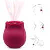 Mini Flower Women USB Charging G Spot Stimulator Quiet Vibrating Waterproof Electric Rose Vibrate Massaging Simulator for Pleasure