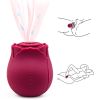 Mini Flower Women USB Charging G Spot Stimulator Quiet Vibrating Waterproof Electric Rose Vibrate Massaging Simulator for Pleasure