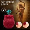 Mini Flower Women USB Charging G Spot Stimulator Quiet Vibrating Waterproof Electric Rose Vibrate Massaging Simulator for Pleasure
