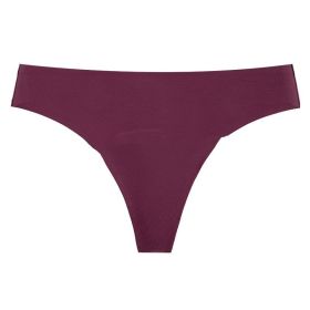 Plus Size Women's Physiological Underwear (Option: Purple-2XL)